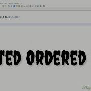 Nested Ordered List In Html Programming With Zain Ol And Li In Html