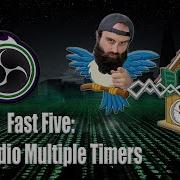 Joe S Fast Five Multiple Timer Elements In OBS Studio