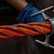 I Took A Glowing Car Spring And Forged It Into A Stunning Damascus Knife