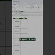 Как вставить изображение в ячейку Excel Tutorial