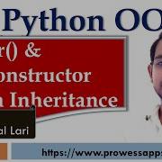 77 OOP Super And Constructor In Inheritance Python Tutorial For Beginners