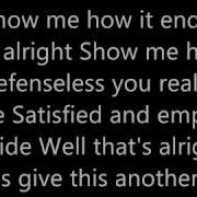 Breaking Benjamin So Cold Lyrics