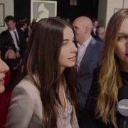 Haim The 2015 GRAMMYs Red Carpet