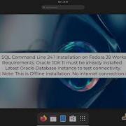 Oracle SQLcl 24 1 Installation On Fedora 39 And Connect To Oracle Database 23c FREE