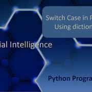 Switch Case Control Structure In Python Through Dictionary