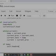 EP03 Python Linked List Reverse A Doubly Linked List