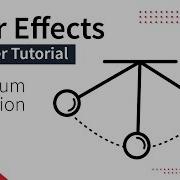 Pendulum Animation After Effects Beginners Tutorial