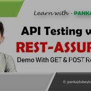 API Testing With Rest Assured Demo With GET POST Request