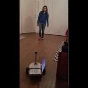 Human Tracking Mobile Robot
