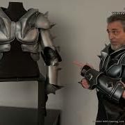 KISS Demon DESTROYER Armor Bright Silver Vs Darker Silver