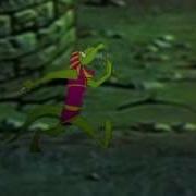 Lizard Walk Cycle And BG Mov