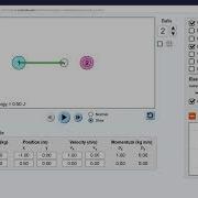 PhET Collision Lab Data Glancing Collisions Silent