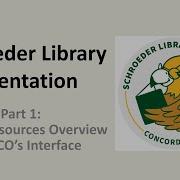 Library Orientation Part 1 Library Resources Advanced Searching Databases