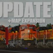 Новые поезда BNSF и расширение карты Blue River Mainline Remastered 3