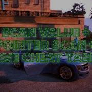 Scan Value Pointer Scan Save Cheat Table