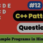 C Pattern Questions 12 Inverted Right Triangle Alphabet Pattern C Example Programs 57