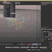 Cinema 4D Mograph Polyfx And Effector Random Tutorial