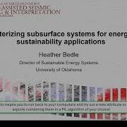 Characterizing Subsurface Systems For Energy And Sustainability Applications
