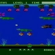 Atari 5200 Frogger 2 Threedeep Parker Brothers