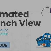 Animated LaunchView In NativeScript Angular With Lottie Speed Code