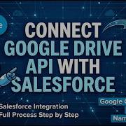 Connect Google Drive API With Salesforce Salesforce Integration Full Process Step By Step