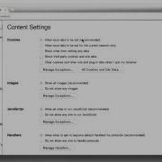 Cookie Settings Web Development