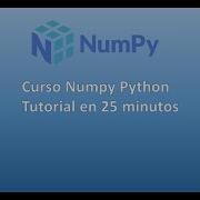 Curso Numpy Python Tutorial