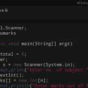 Java Program To Calculate Total Marks And Percentage Viral Programming Coding