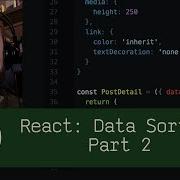 React Data Sorting Part 2 P5D46 Live Coding With Jesse