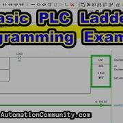 Basic PLC Ladder Programming Examples With Counters Free Course