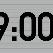 9 Minute Simple Pencil And Notebook Timer Calm Synth Tones At End