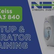 Zeiss HFA3 840 Setup Operator Training