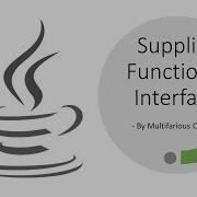 Supplier Interface Part 3 Supplier Default Static Method Predicate Function Consumer Supplier