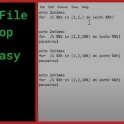 How To Create For Loops In Batch File For Loop In Cmd Windows 10