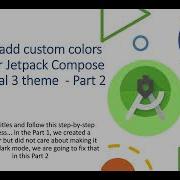 Level Up Your UI Adding Custom Color Palettes In Material3 Part 2