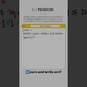 Coding The Fibonacci Sequence