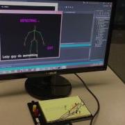Gesture Recognition And Joint Detection Using Kinect V1 And Open CV