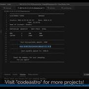 Simple Billing System In Python With Source Code CodeAstro