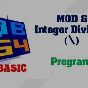 MOD And Integer Division In QBasic With Example Dry Run Make Easy