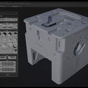 PlugIt Maya Hard Surface Insert Mesh Plugin Cube Demo