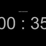 35 Seconds Countdown Timer