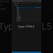 VS Code Emmet Shortcut To Write Html Boiler Plate Tips And Tricks Shorts Vscode