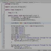 Read Data From ArrayList Video 7