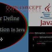 Advance Java User Defined Exception 25