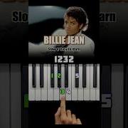 Billie Jean Easy Michael Jackson Piano Tutorial