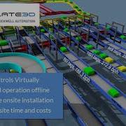 Emulate3D For Baggage Handling System Throughput Simulation And Controls Testing