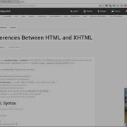 What S The Difference Between HTML And XHTML