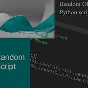 Maya Python Random Script