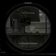 Call Of Duty 4 CoD4 Sniper Shots In Multiplayer