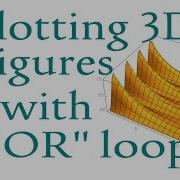 3D Plots With FOR Loop